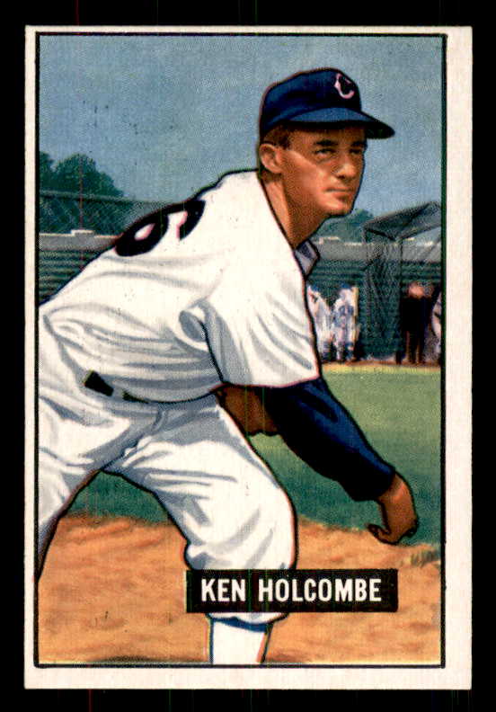 1951 Bowman Baseball #267 Ken Holcombe White Sox EX-MT 556186