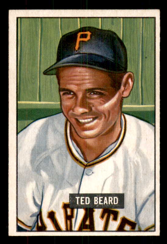 1951 Bowman Baseball #308 Ted Beard Pirates EX-MT 556203