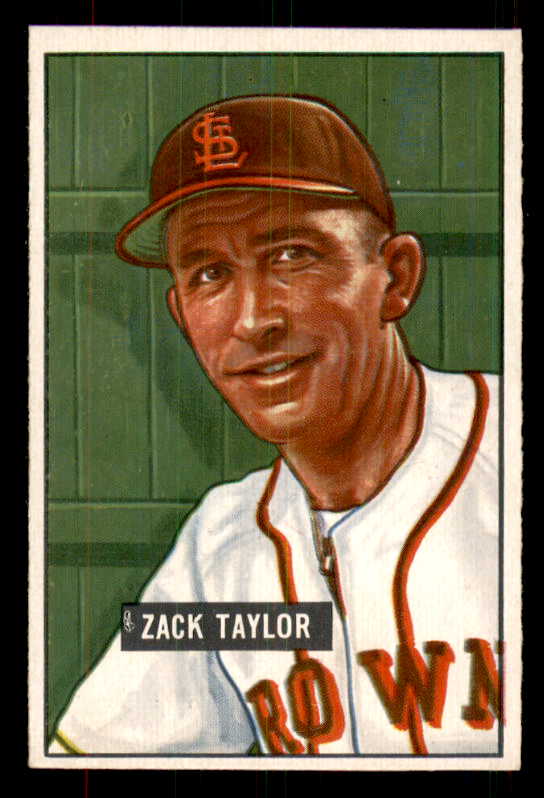 1951 Bowman Baseball #315 Zack Taylor Browns EX-MT 556206