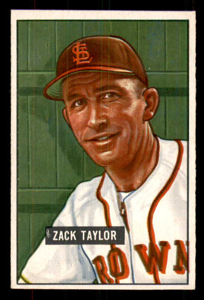 1951 Bowman Baseball #315 Zack Taylor Browns EX-MT 556206