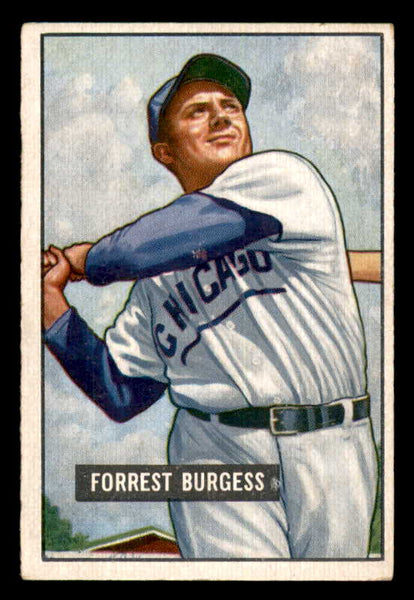 1951 Bowman Baseball #317 Smoky Burgess Cubs EX+/EX-MT 556215