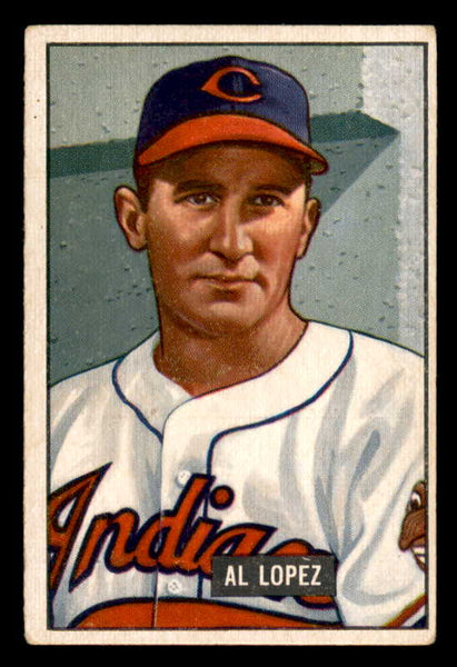1951 Bowman Baseball #295 Al Lopez Indians EX+/EX-MT 556220