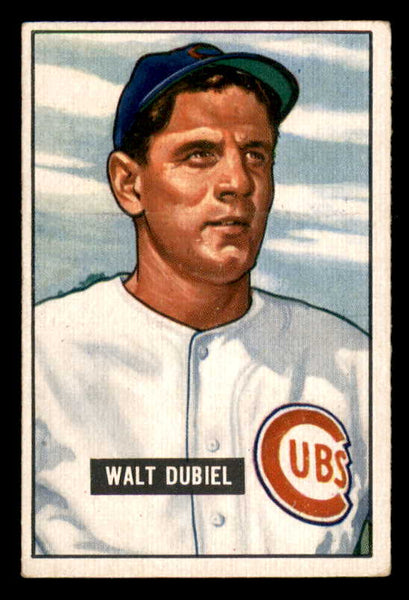 1951 Bowman Baseball #283 Walt Dubiel Cubs EX+/EX-MT 556221