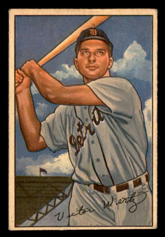 1952 Bowman Baseball #039 Vic Wertz Tigers VG-EX 556250