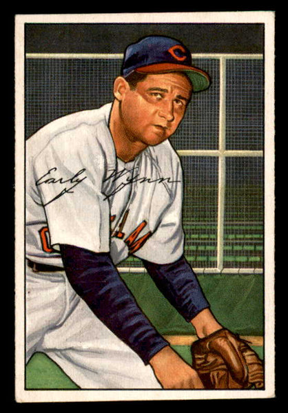 1952 Bowman Baseball #142 Early Wynn Indians EX-MT 556265