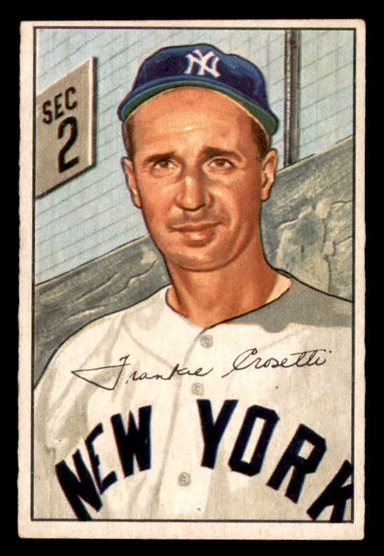 1952 Bowman Baseball #252 Frank Crosetti Yankees EX-MT 556268