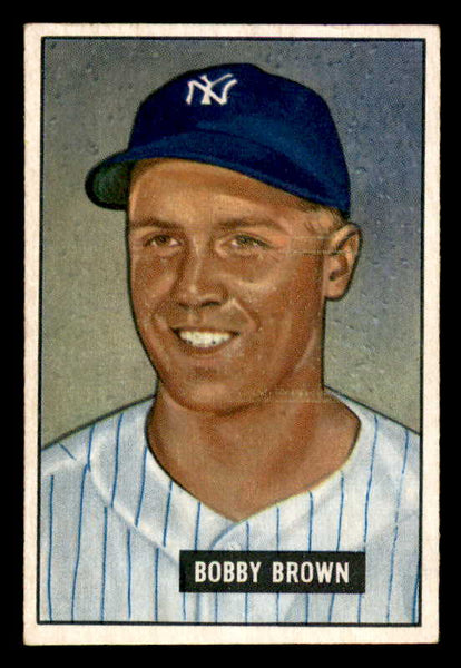 1951 Bowman Baseball #110 Bobby Brown Yankees EX-MT 556274
