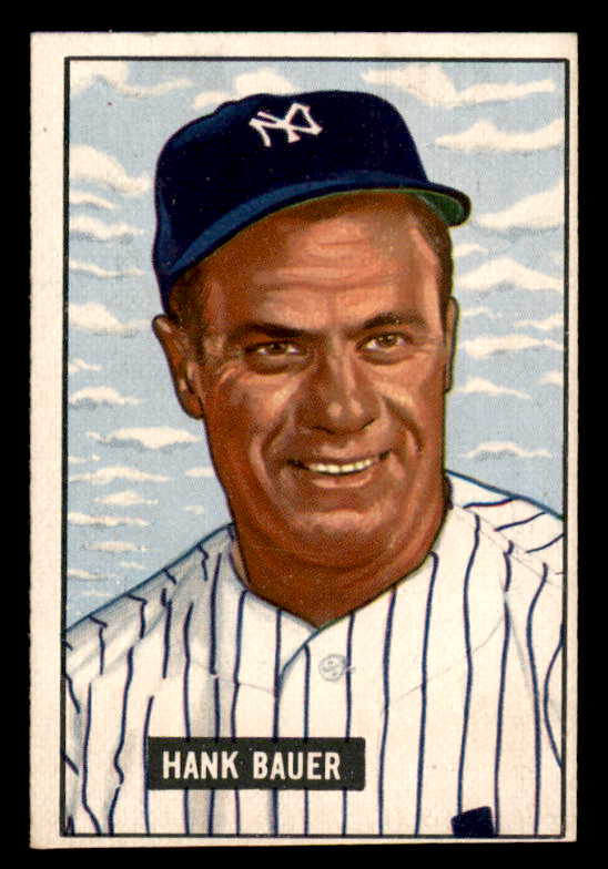 1951 Bowman Baseball #183 Hank Bauer Yankees EX 556276