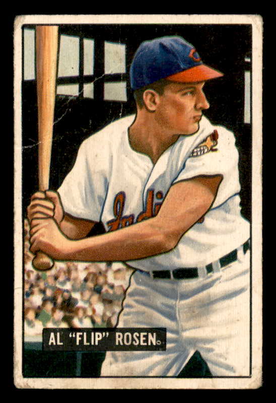 1951 Bowman Baseball #187 Al Rosen Indians GD-VG 556278