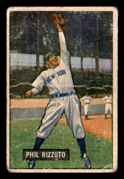 1951 Bowman Baseball #026 Phil Rizzuto Yankees Fair 556291