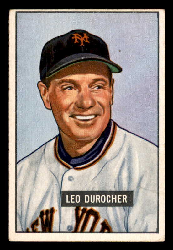 1951 Bowman Baseball #233 Leo Durocher Giants VG-EX 556305