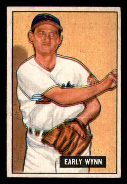 1951 Bowman Baseball #078 Early Wynn Indians EX-MT 556309