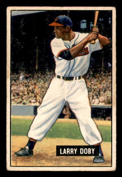 1951 Bowman Baseball #151 Larry Doby Indians VG 556318