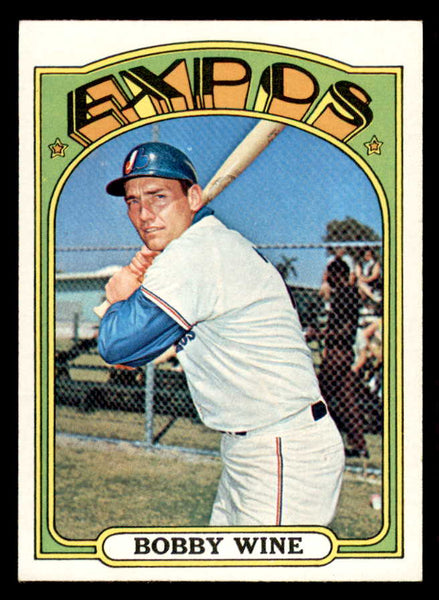 1972 Topps Baseball #657 Bobby Wine Expos EX-MT 556322