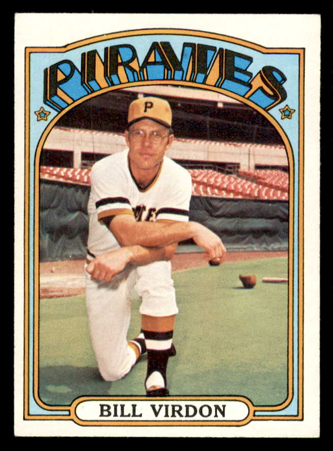 1972 Topps Baseball #661 Bill Virdon Pirates EX-MT 556324