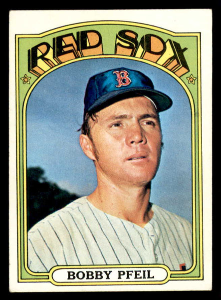 1972 Topps Baseball #681 Bobby Pfeil Red Sox EX-MT 556332