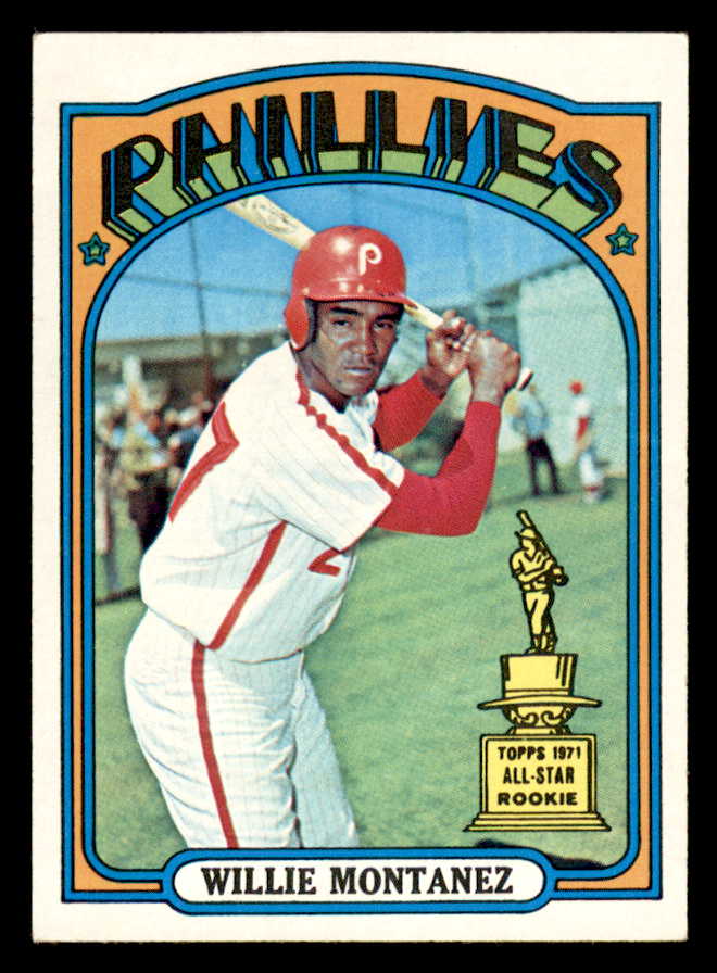 1972 Topps Baseball #690 Willie Montanez Phillies EX-MT 556336