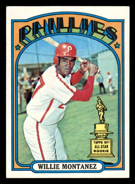 1972 Topps Baseball #690 Willie Montanez Phillies EX-MT 556336