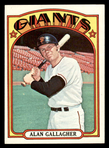 1972 Topps Baseball #693 Alan Gallagher Giants EX-MT 556338
