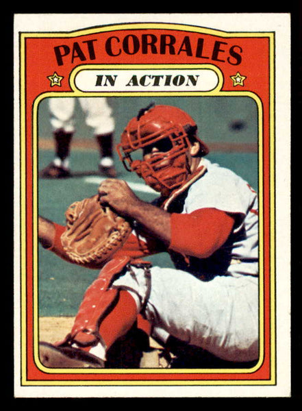 1972 Topps Baseball #706 Pat Corrales IA Reds EX-MT 556345