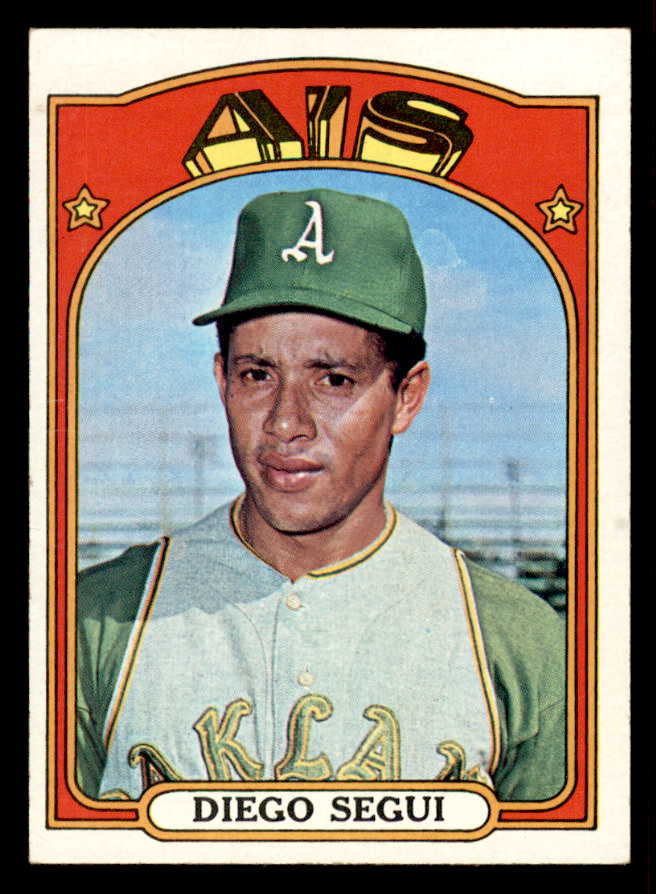 1972 Topps Baseball #735 Diego Segui A's EX-MT 556364
