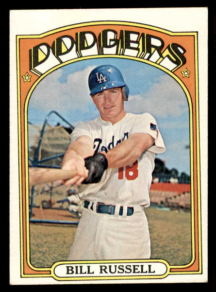 1972 Topps Baseball #736 Bill Russell Dodgers EX-MT 556365