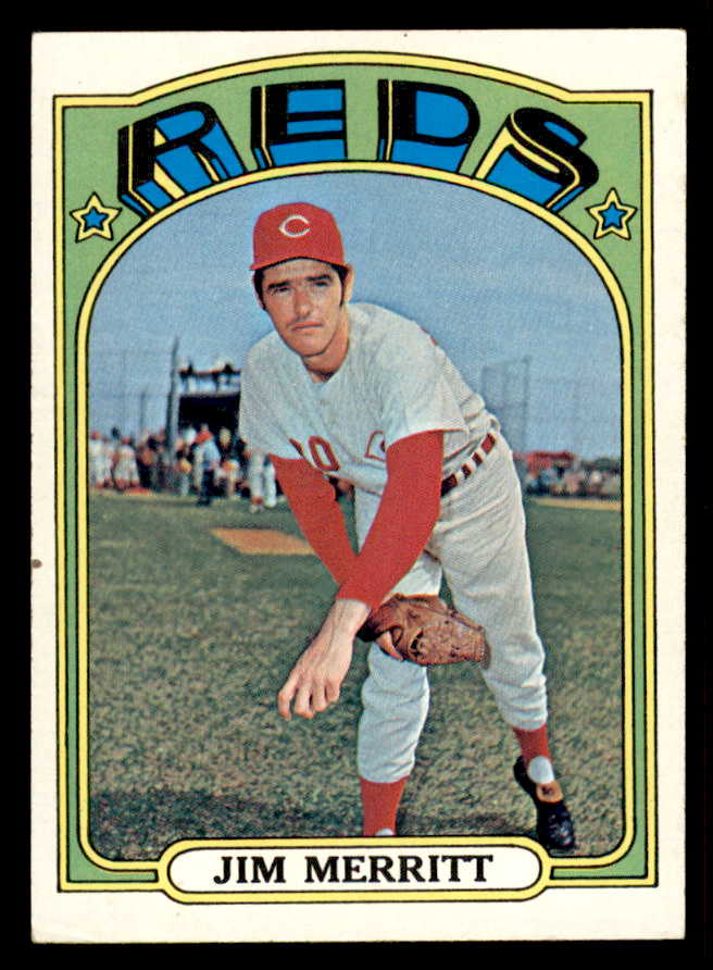 1972 Topps Baseball #738 Jim Merritt Reds EX-MT 556367