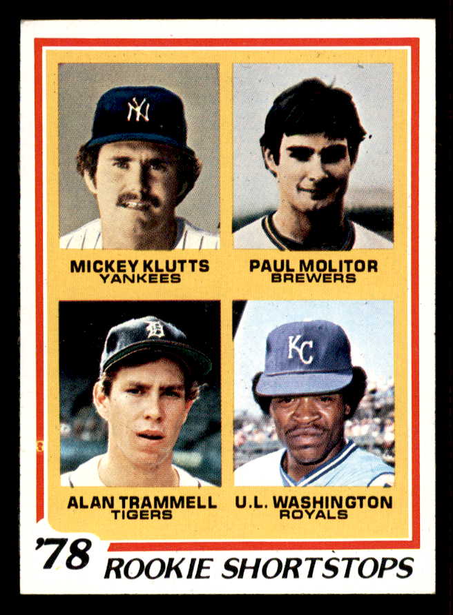 1978 Topps Baseball #707 Paul Molitor Brewers NR-MT 556388