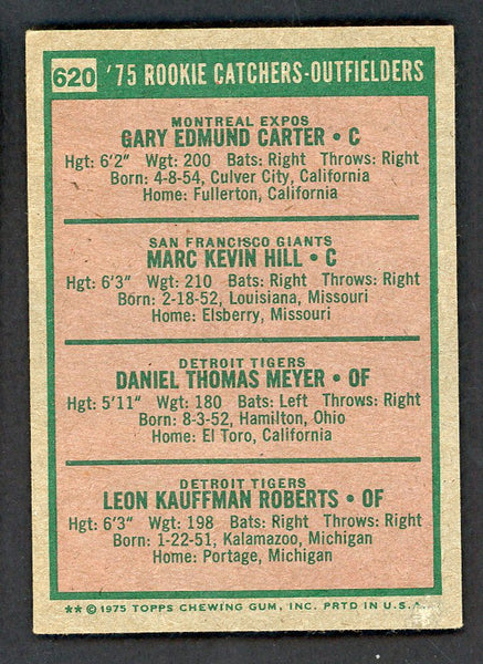 1975 Topps Baseball #620 Gary Carter Expos EX 556395