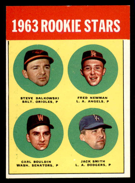 1963 Topps Baseball #496 Steve Dalkowski Orioles EX-MT 556396