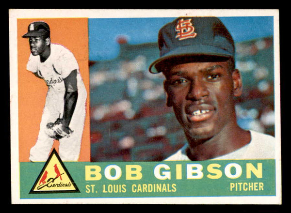 1960 Topps Baseball #073 Bob Gibson Cardinals EX-MT 556425