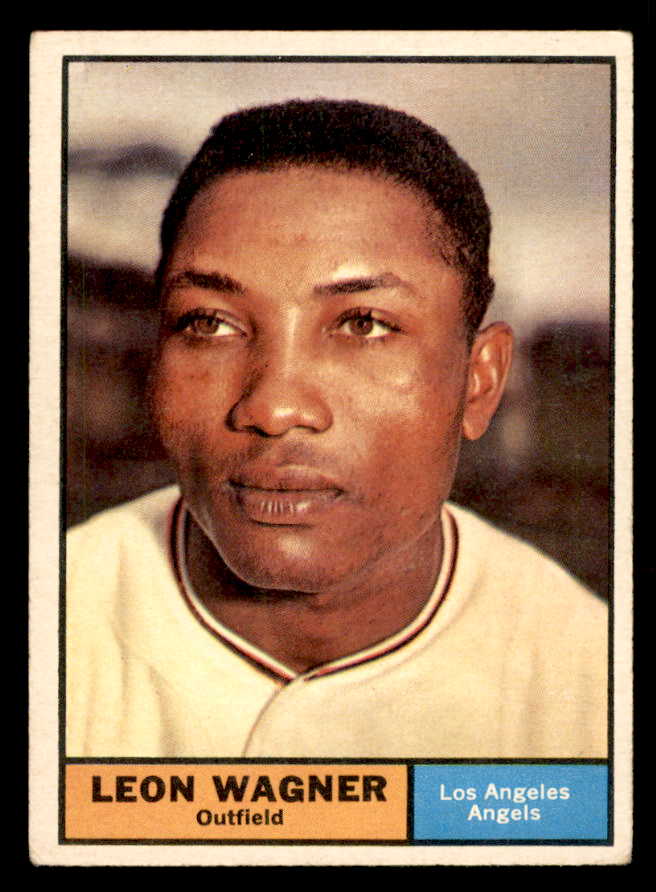 1961 Topps Baseball #547 Leon Wagner Angels VG-EX 556438