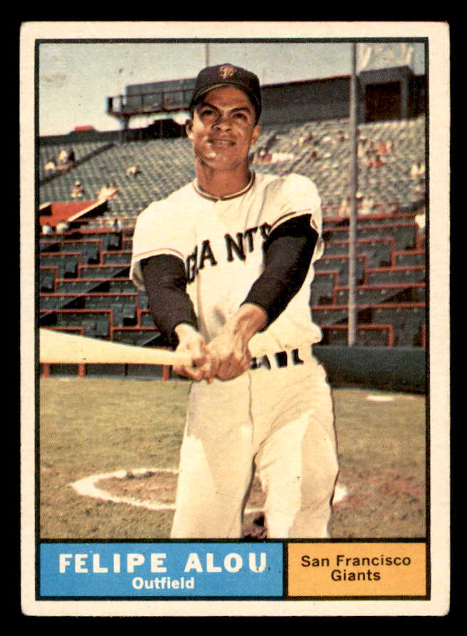 1961 Topps Baseball #565 Felipe Alou Giants VG-EX 556463