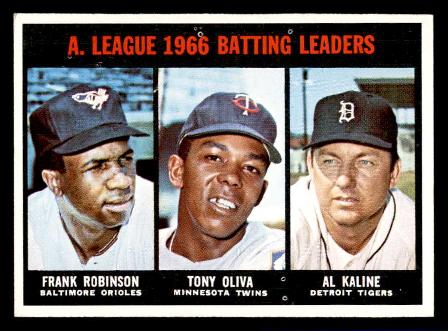 1967 Topps Baseball #239 A.L. Batting Leaders Robinson EX-MT 556477