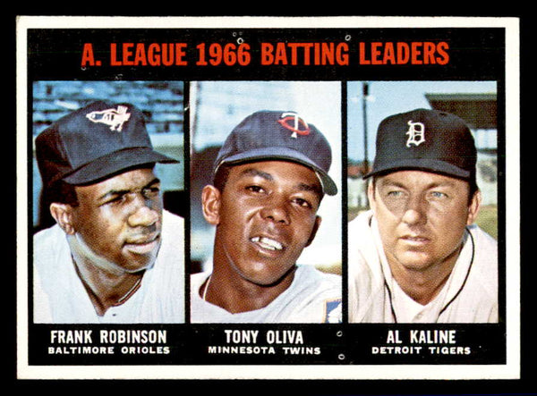 1967 Topps Baseball #239 A.L. Batting Leaders Robinson EX-MT 556477