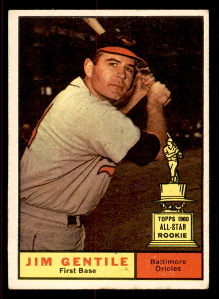 1961 Topps Baseball #559 Jim Gentile Orioles VG-EX 556532