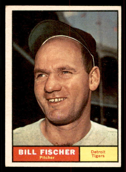 1961 Topps Baseball #553 Bill Fischer Tigers EX+/EX-MT 556536