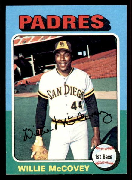 1975 Topps Baseball #450 Willie McCovey Padres EX-MT 556565