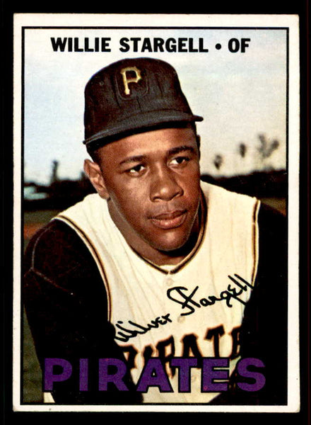 1967 Topps Baseball #140 Willie Stargell Pirates EX+/EX-MT 556579
