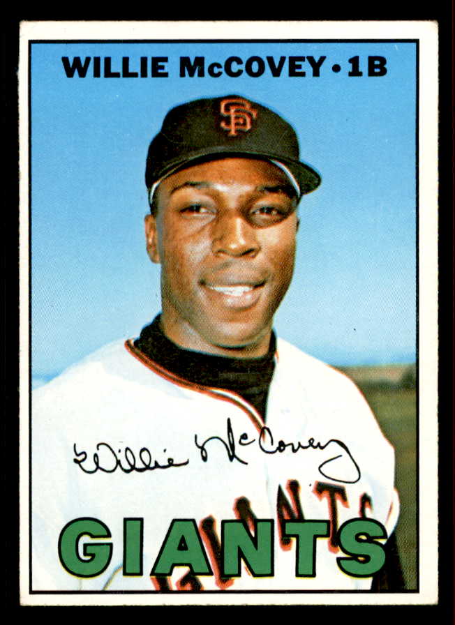 1967 Topps Baseball #480 Willie McCovey Giants EX+/EX-MT 556580