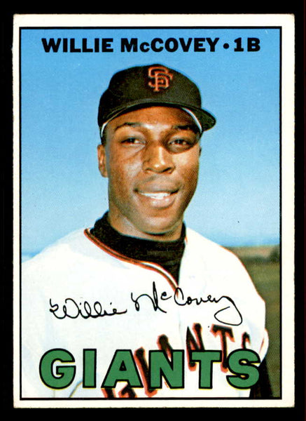 1967 Topps Baseball #480 Willie McCovey Giants EX+/EX-MT 556580
