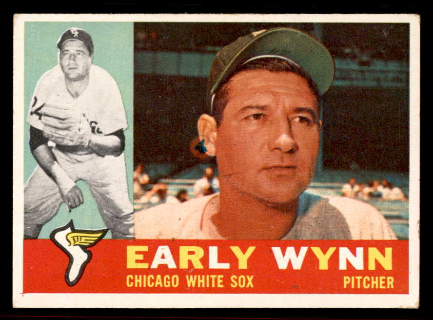 1960 Topps Baseball #001 Early Wynn White Sox VG-EX 556607
