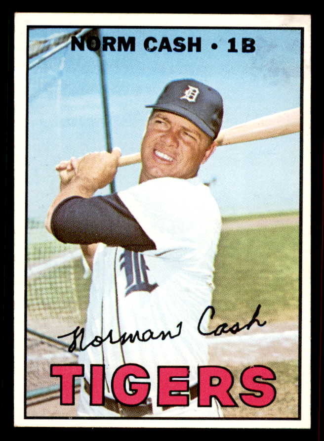 1967 Topps Baseball #540 Norm Cash Tigers EX-MT 556622