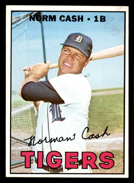 1967 Topps Baseball #540 Norm Cash Tigers EX-MT 556622