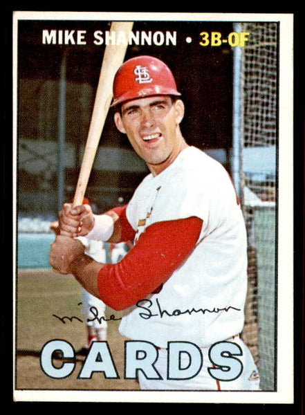 1967 Topps Baseball #605 Mike Shannon Cardinals EX 556623
