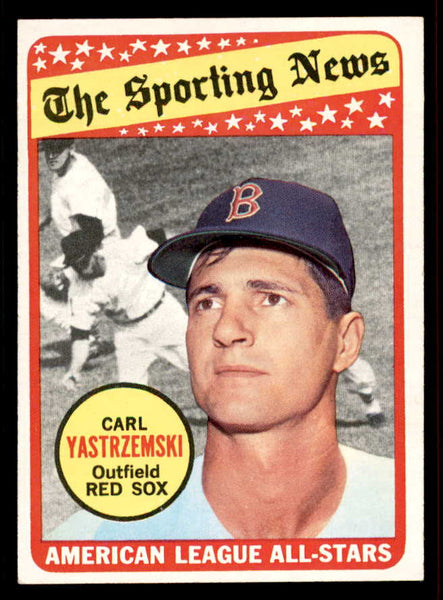 1969 Topps Baseball #425 Carl Yastrzemski A.S. Red Sox EX-MT 556637