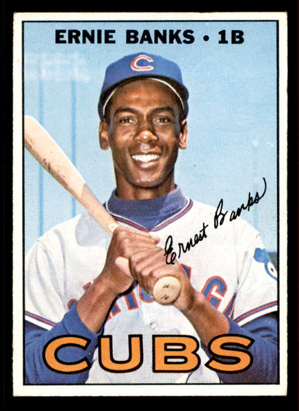 1967 Topps Baseball #215 Ernie Banks Cubs EX-MT 556649