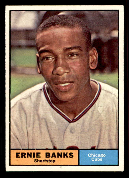 1961 Topps Baseball #350 Ernie Banks Cubs NR-MT 556656