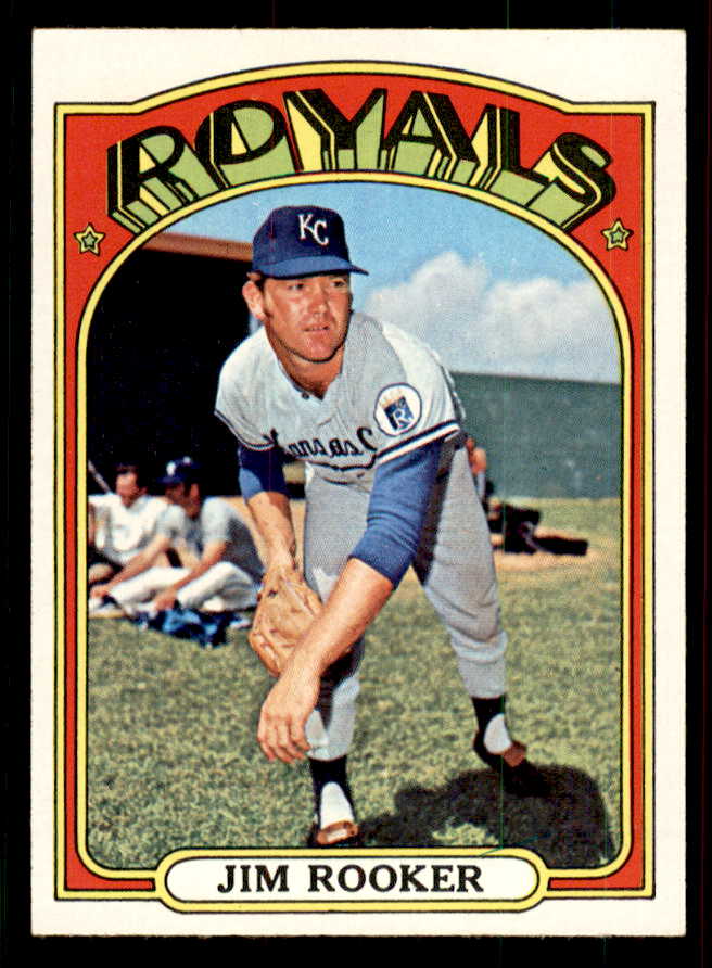 1972 Topps Baseball #742 Jim Rooker Royals NR-MT 556712