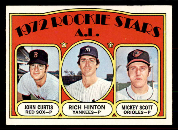 1972 Topps Baseball #724 John Curtis Red Sox NR-MT 556716